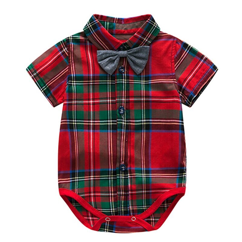 Conjunto Infantil Masculino Natalino Gravatinha